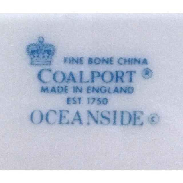 Vintage Bone China Seashell Teapot For Sale - Image 10 of 10