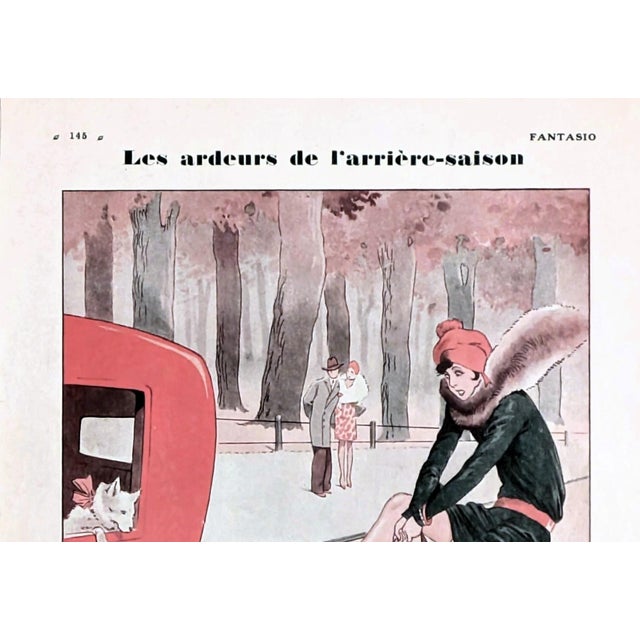 This is an original magazine print from 1928. NOT A REPRINT! Will look fantastic framed! I have 100's of these prints....