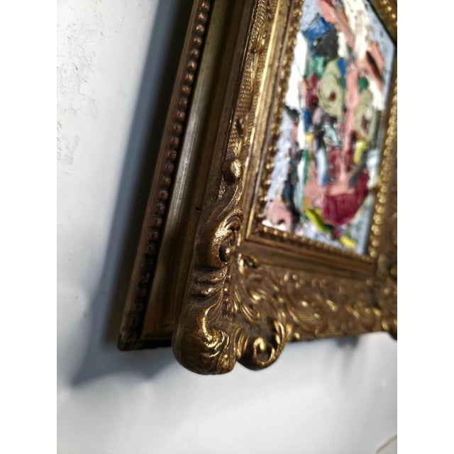 Vin Sculptras, Self-Portrait, 2016, Oil on Canvas, Framed For Sale - Image 4 of 8