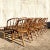 Vintage Boho Late 19th Century Windsor Style Farm House Dining Chairs - Set of 10 For Sale - Image 9 of 12