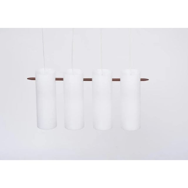 Plastic Mid-Century Modern Swedish Pendant Lamp by Uno & Östen Kristiansson for Luxus, 1960s For Sale - Image 7 of 13