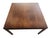 Wood 1960s Jens Risom Design Large Side/Corner Table in Walnut Wood For Sale - Image 7 of 11