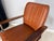 Armchair in Brown Real Leather & Rosewood by Sven Ivar Dysthe for Dokka For Sale - Image 9 of 11