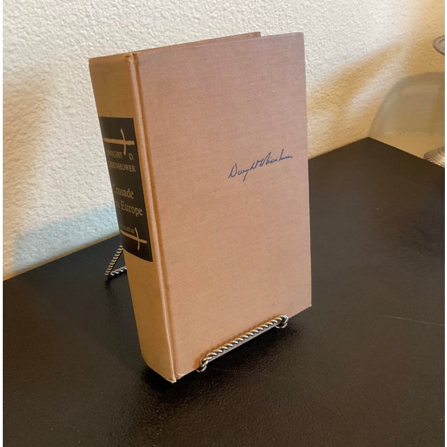 A historical book about the maneuvers taken to bring about an end to WWII, written by General Eisenhower.