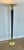 Wood Art Deco Revival Torchiere Floor Lamp in Black Enamel & Lacquered Brass For Sale - Image 7 of 12