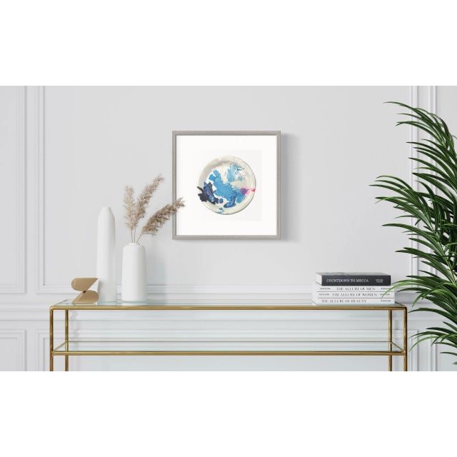 Abstract Circle Palette #5 Acrylic Painting For Sale - Image 3 of 5