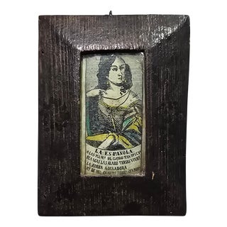 Madrid Artist, Figurative Miniature, 1750s, Engraving For Sale