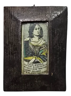 Madrid Artist, Figurative Miniature, 1750s, Engraving