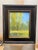 Birch Meadow captures a serene landscape where slender birch trees rise against a soft blue sky, their golden leaves...