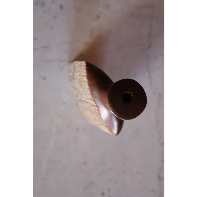Wood Vase Attributed to Doug Ayers, California, 1970s For Sale - Image 10 of 15
