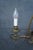 Antique Victorian Converted 4 Light Hurricane Candlestick Pendant Chandelier 36" For Sale - Image 4 of 16
