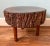 Vintage Raw Live Edge Wood Tree Trunk Slab Stool/ Table/ Plant Stand For Sale In Houston - Image 6 of 13