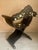 Late 19th Century 19th-Century Antique Italian Renaissance Revival Inlaid Bone Savonarola Chair For Sale - Image 5 of 18