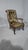 Metal Leather & Rosewood Library Chair For Sale - Image 7 of 8