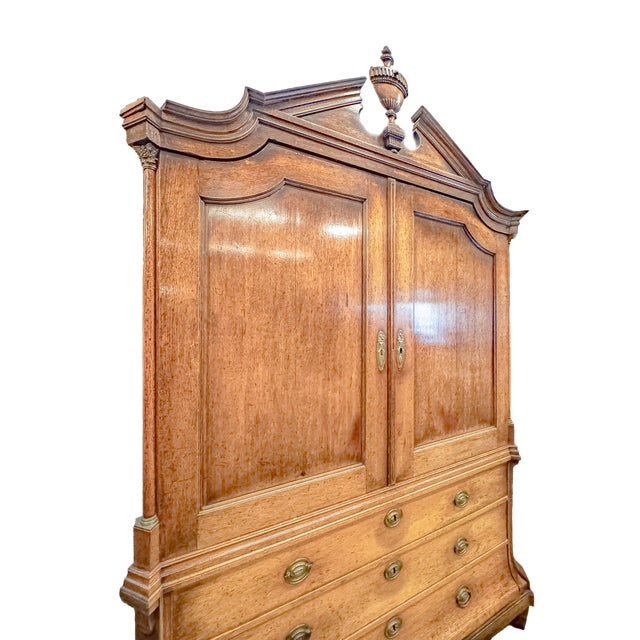 Brown 18th Century Dutch Armoire For Sale - Image 8 of 18