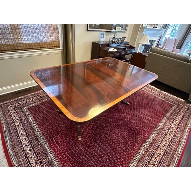 Kittinger Dining Set; Mahogany Dining Table and 8 Chairs Chairish