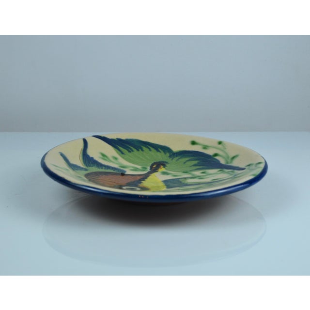 Mid-Century Modern Spanish Puigdemont Ceramic Fish Wall Plates, 1960s, Set of 2 For Sale - Image 3 of 17