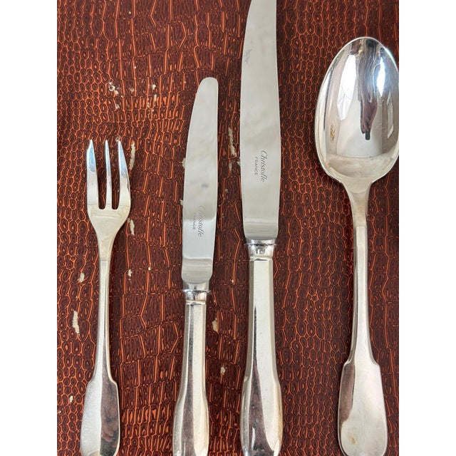 1980s Vintage Cutlery from Cristofle, 1980s, Set of 76 For Sale - Image 5 of 14