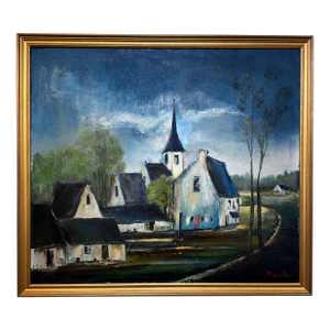 20th Century Oil on Canvas