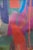 Plastic Lamar Briggs, Monumental Texas Modernist Abstract Expressionist Color Field Acrylic Painting, c.1980s For Sale - Image 7 of 8