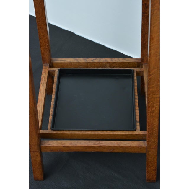 English Arts and Crafts Oak Coat Stand from Astrola, 1930s For Sale - Image 11 of 18