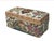 Chinese Vintage Chinese Famiile Rose Enamel Graphic Rectangular Porcelain Box For Sale - Image 3 of 12