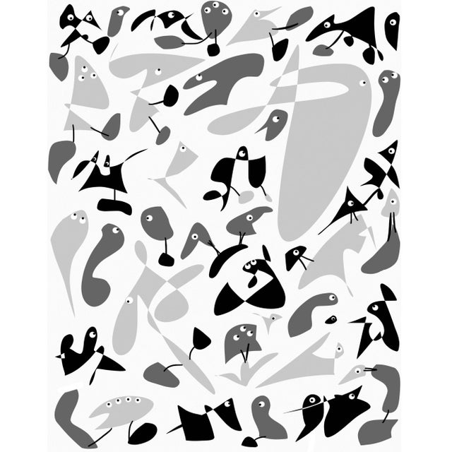 11x14 Mars Series "Dance Lesson" Alien Figures Print For Sale