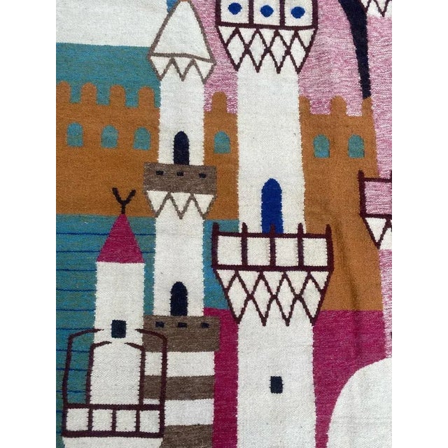 1970s Egyptian Ramsès School Tapestry For Sale - Image 5 of 18