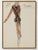 Bring Parisian elegance to a bedroom or dressing room with this vintage French fashion art print reproduction. An...
