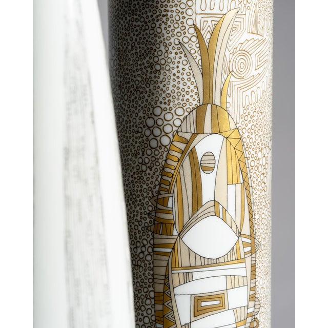 Hutschenreuther Porcelain Vases by Hans Theo Baumann & Cuno Fischer, Germany, 1960s, Set of 2 For Sale - Image 6 of 18