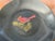 Plastic Mid 20th Cerntury Couroc of Monterrey Black Utility Dish Inlaid With Cardinal For Sale - Image 7 of 12