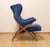 Blue Fiorenza Armchair by Franco Albini for Arflex, 1950s For Sale - Image 8 of 17