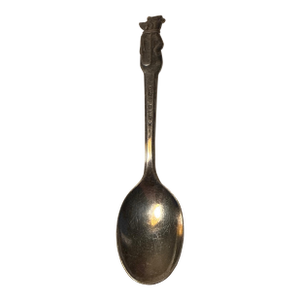 Vintage 1960s Hanna-Barbera Yogi Bear Silver-Plate Child's Spoon