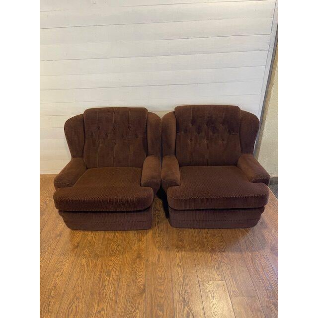 Vintage Brown Seating, 1970 3+1+1 Vintage seating In very good original condition -upholstery, 1970 This piece is...