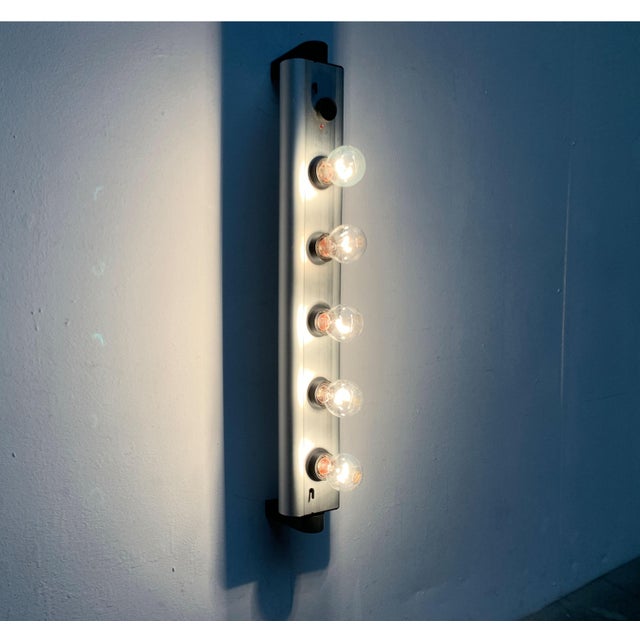 Black Italian Postmodern Aton Barra Wall Lamp by Ernesto Gismondi for Artemide, 1980s For Sale - Image 8 of 18