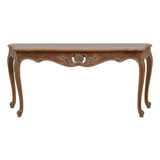 Ethan Allen Legacy French Provincial Console Table For Sale