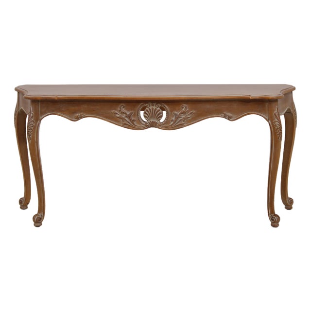 Ethan Allen Legacy French Provincial Console Table For Sale