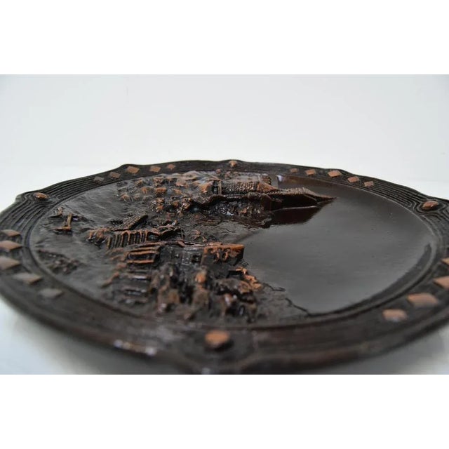 Mid-Century Wall Artistic Resin Sculpture, 1950s For Sale - Image 6 of 11