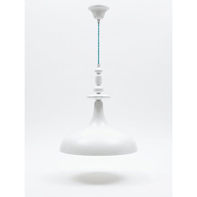 White Danish Lamp by Henrik Perdesen, 2000s, in Very Good conditions. Designed from 2000 I have official proof of...
