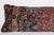 Authentic Antique Persian Rug Cushion Cover – Hand Knotted Wool on Cotton -14'' X 47'' For Sale - Image 4 of 11