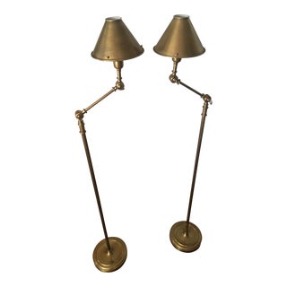Ralph Lauren Anette Standing Lamps - A Pair For Sale