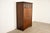 Stickley Stickley Harvey Ellis Collection Mission Arts & Crafts Inlaid Oak and Leaded Glass Armoire or Media Cabinet For Sale - Image 4 of 17