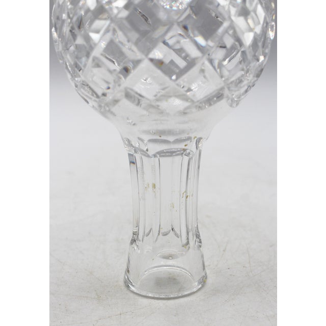 Waterford Crystal Vintage Waterford Cut Crystal Spire Tree Topper For Sale - Image 4 of 6