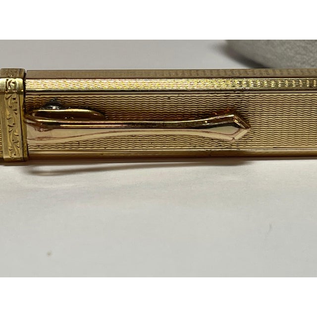 Gold 1930s Bucherer Mechanical Pencil Watch For Sale - Image 8 of 10