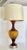 Large Swedish Root Beer Brown Glass Table Lamp For Sale - Image 12 of 12