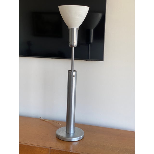 Nessen Vintage Nessen Metal Table Lamp For Sale - Image 4 of 15