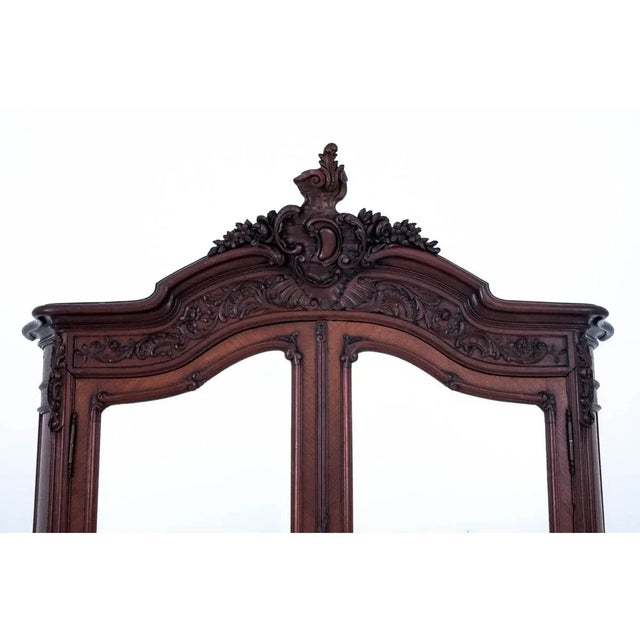 Glass Glass Wardrobe, France, 1890 For Sale - Image 7 of 13