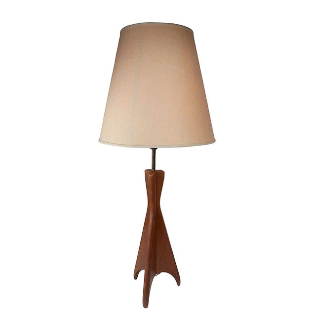 Sculptural Mid Century Table Lamp by Modeline C 1950's For Sale - Image 12 of 12