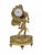 A rare and exquisite miniature clock in fire-gilt bronze, depicting Cupid carrying Time on his back, who is being...