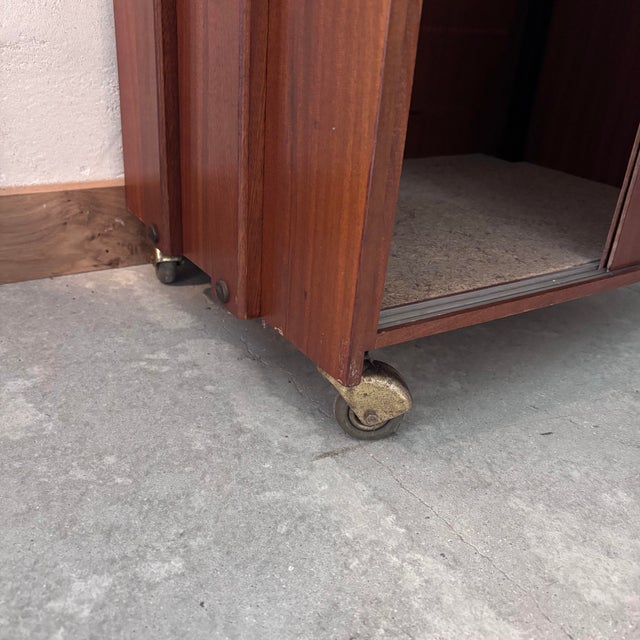 Vintage Serving Cart in Wood For Sale - Image 4 of 7